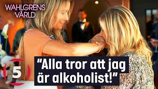 Wahlgrens värld | Pernilla Wahlgren får hickanfall i sämsta läget! | Kanal 5 Sverige