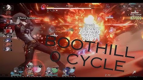 Boothill 0 cycle 2.3 MoC 12 1st side (Honkai Star Rail)