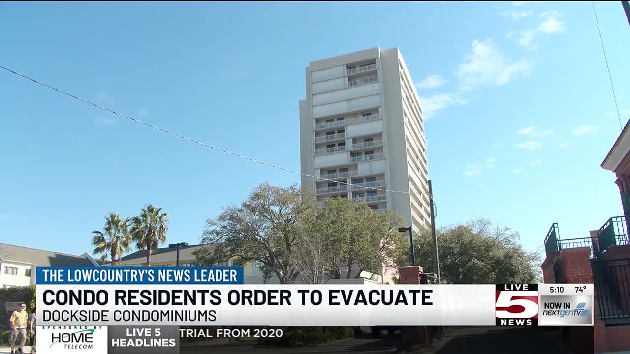 VIDEO: Evacuations underway at Dockside Condominiums