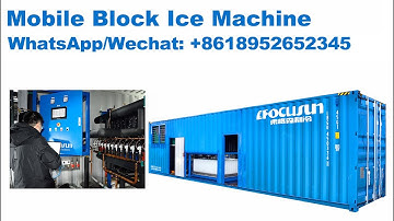 Tips to operate Focusun block ice machine