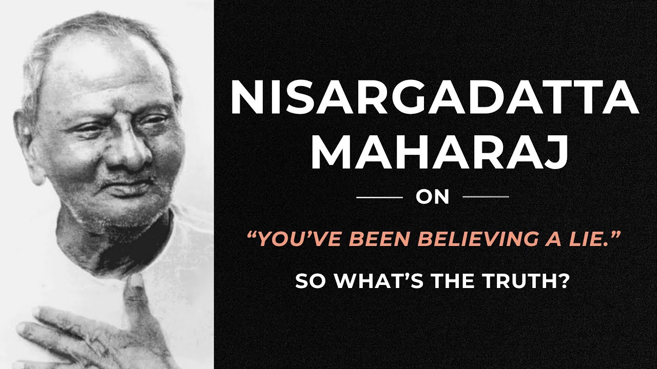 This One Truth Ends All Suffering | Nisargadatta Mahara Eye-Opening Quotes