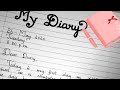 Diary entrymy personal diary writingdiary entry formathandwritingbest handwritinghand lettering