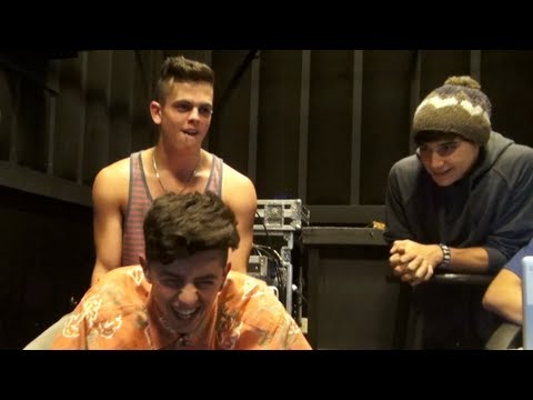 Janoskians World Tour Rehearsals with Sam Pepper