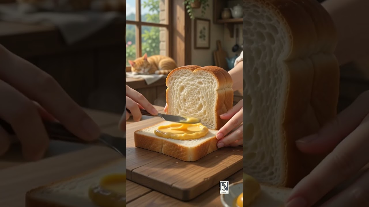 Golden Tamago Sandwich 🌅🥪☀️ - YouTube
