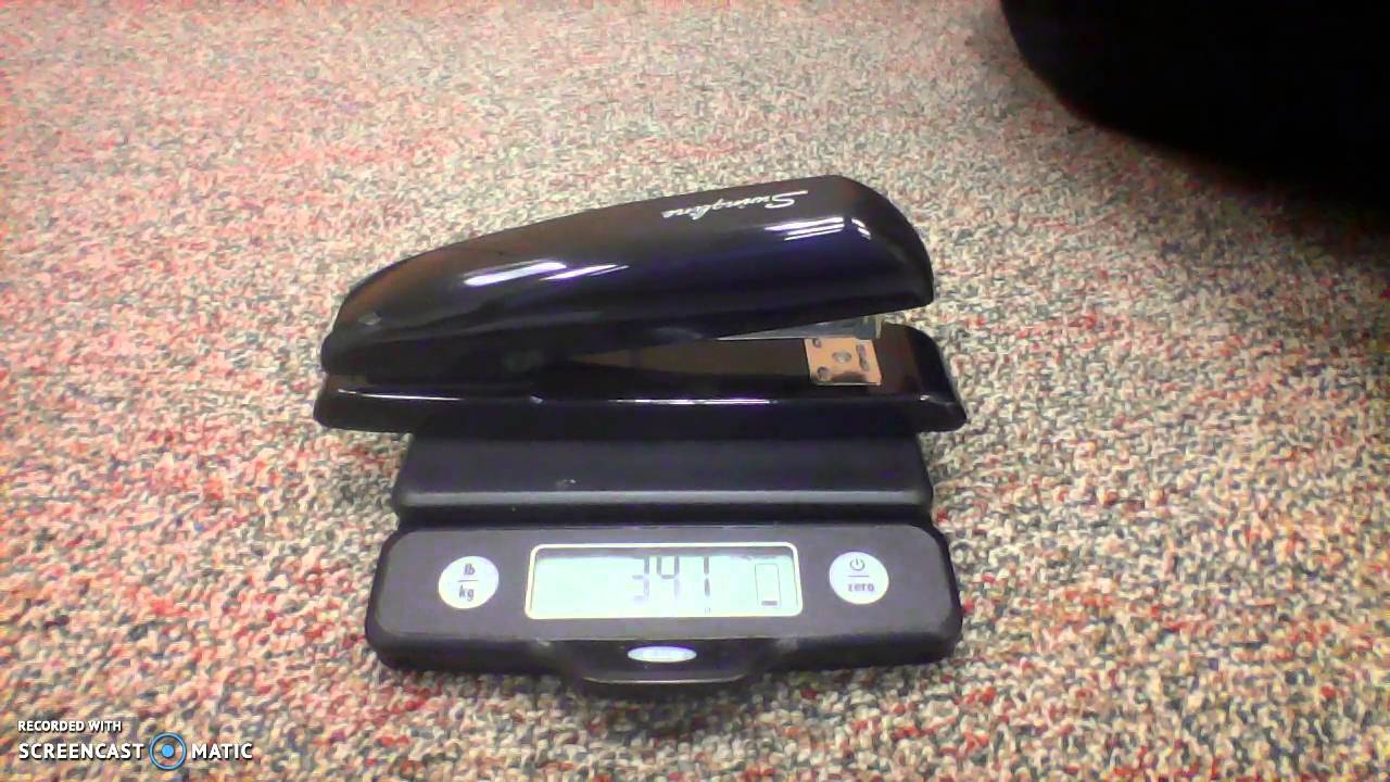 How Much Does A Stapler Weigh