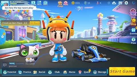 KARTRIDER RUSH PART 4 GAMEPLAY WALKTHROUGH ANDROID