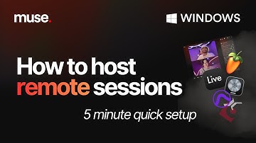 How to host remote sessions on Muse | Quick Setup on Windows