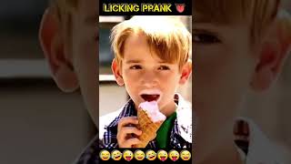 Licking Ice Cream Prank Popular Prank Video