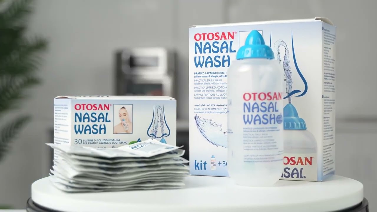 Bộ rửa xoang mũi Otosan Nasal Wash (1 kit + 30 gói)