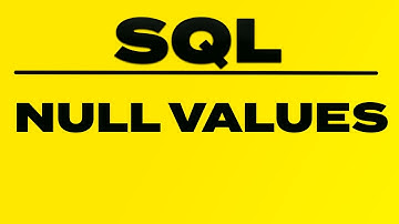 NULL operators, IS NULL and IS NOT NULL #sql #oraclesql