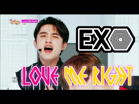 [Comeback Stage] EXO - LOVE ME RIGHT, 엑소 - 러브 미 라잇, Show Music core 20150606