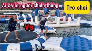 Nguyễn Tiến || Trò Chơi Nhà Phao Trên Biển - Ai Sẽ Là Người Chiến Thắng ???