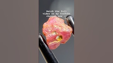 Head over to my channel for the full vid! #mining #ruby #nc #rockhounding