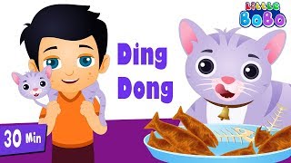Ding Dong Bell Nursery Rhyme | Little Bobo - Flickbox Kids | Popular Songs Compilation