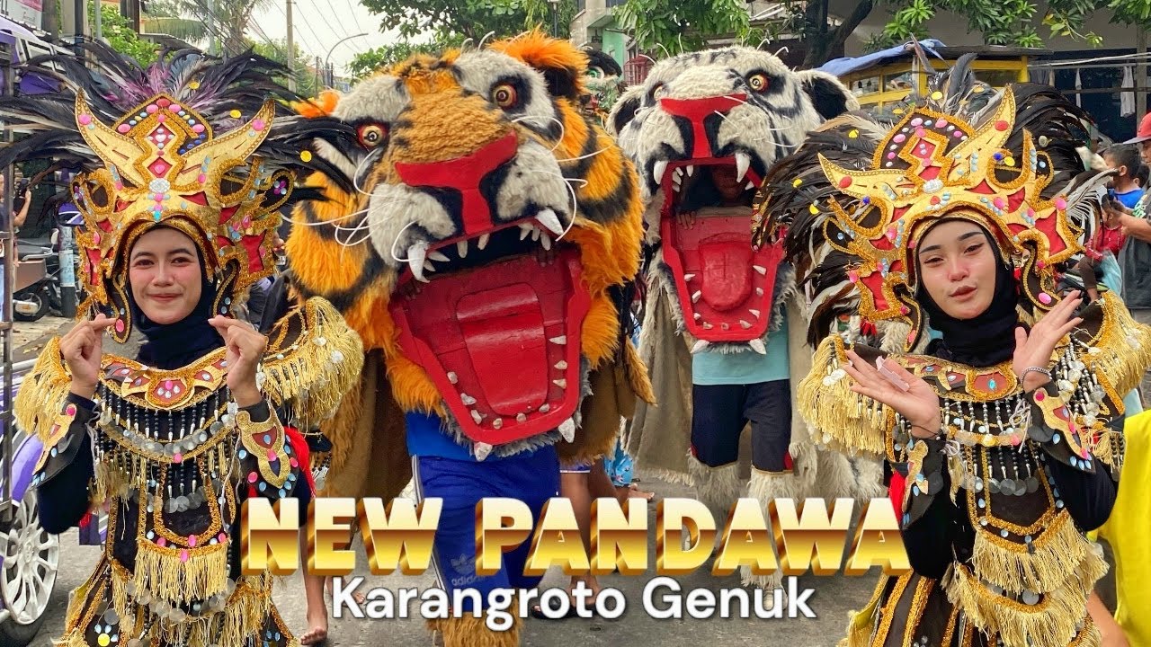 FULL MERIAH !! Parade Barongan Macan New Pandawa Genuk Semarang