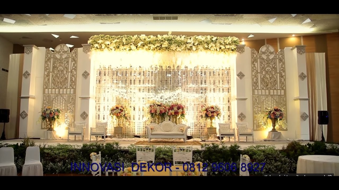  DEKORASI  PELAMINAN  MURAH GEDUNG PERNIKAHAN  GRAND BALLROOM 