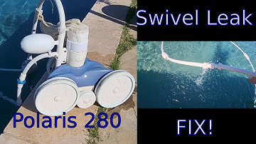 Is your Polaris hose spraying water out of the swivel fittings? Lets fix that!