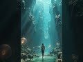 She Discovers an Underwater World of Light
