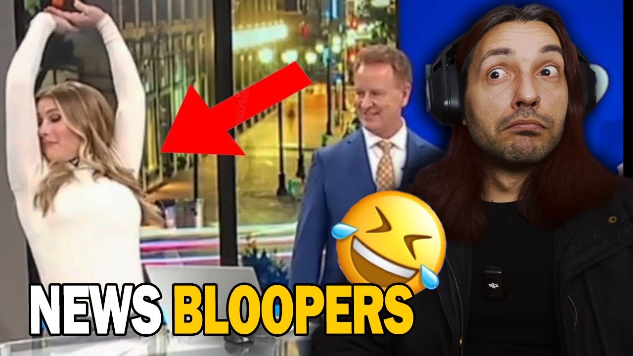 LIVE TV GONE WRONG! Reacting to the Best News Bloopers of 2025