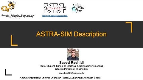 ASTRA-sim Tutorial | ASPLOS 2023 | Part 3-1: ASTRA-sim Overview