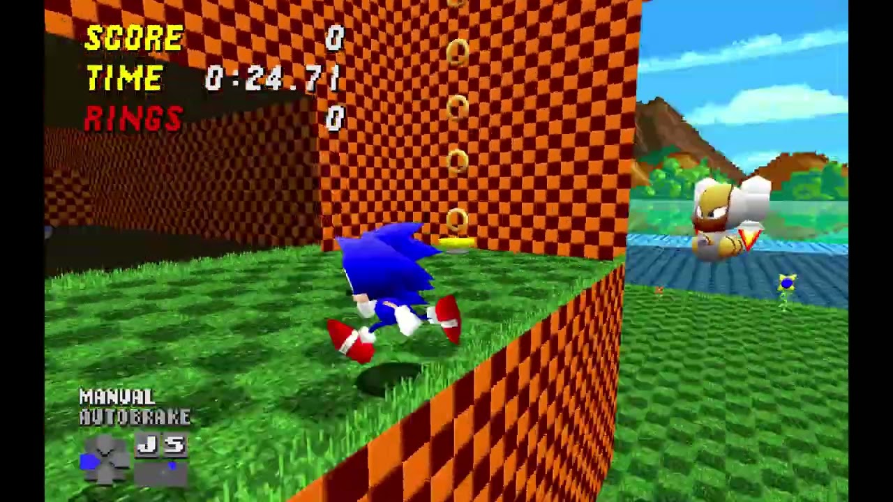 SRB2 - Dimension Glaber - 0 Score Challenge (Sonic) - MAP01: Green Hill