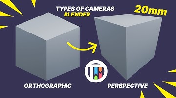 3 TYPES OF CAMERAS - Blender 2.9 Eevee / Cycles Tutorial