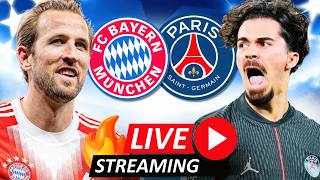 🔴 LIVE BAYERN - PSG 🔴🔵 1/2 FINALE RETOUR LIGUE DES CHAMPIONS 🔥