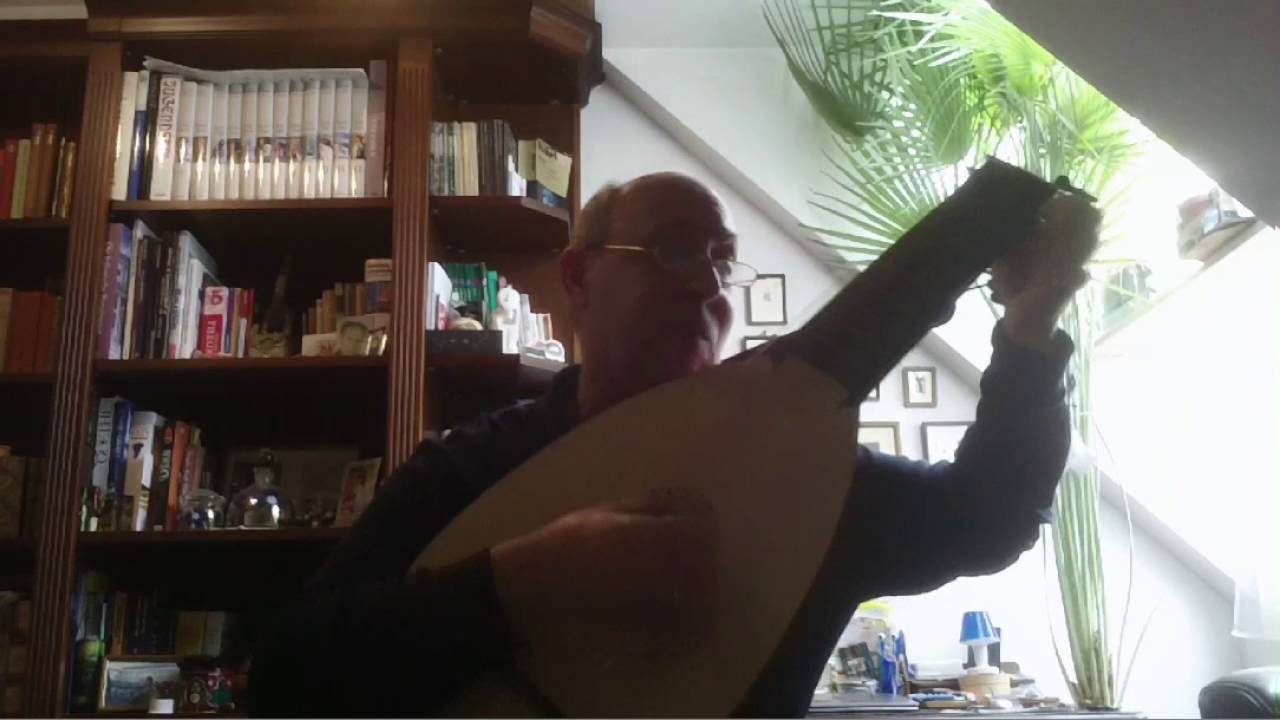 Coranto for Baroque Lute in Accords Nouveaux tuning