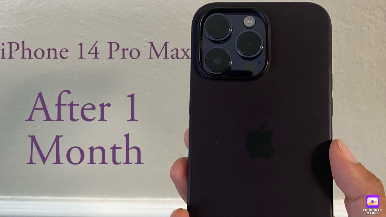 iPhone 14 Pro Max 1 Month Review - YouTube