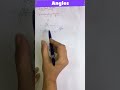 Angles - Corresponding Angles - Lines And Angles - #Maths #shorts #angles #angle