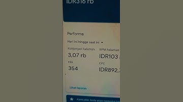 BERAPA PENDAPATAN PERHARI DARI BLOG GOOGLE ADSENSE