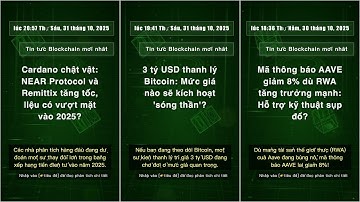 Tin tức Blockchain: lúc 14:33 Thứ Bảy, 1 tháng 11, 2025 #QixNewsCrypto