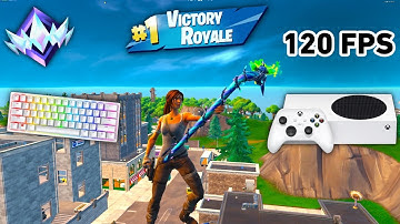 Fortnite Unreal Ranked Reload On Xbox Series S | Keyboard & Mouse Gameplay | 120 FPS | 4K