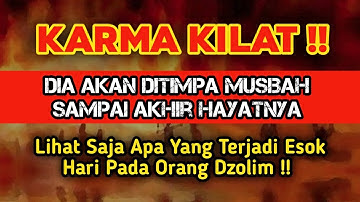 PUTAR SEGERA AYAT INI ❗Agar Orang Yang Dzolim Pada Anda Mendapat Karma Dan Balasan Dari Allah ❗