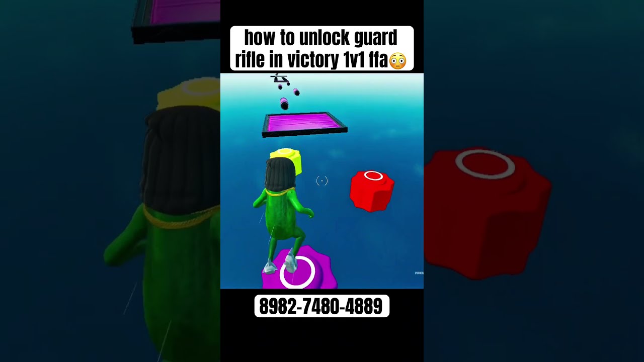 I LEAKED THE GUARD RIFLE IN VICTORY 1V1 FFA 