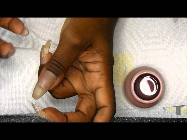 How To Remove Acrylic Nails Or Overlay At Home Video Included How To Remove Acrylic Nails Or Overlay At Home Video Included Vicariously Me Blog Natural Hairstyles Fashion Beauty Lifestyle