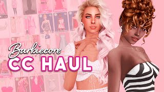 CC Haul: Barbiecore ? 100+ Links |  Sims 4 CC Haul