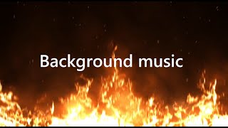 🔥 Bonfire. Blazing flame. Fire. Background music. 🔥