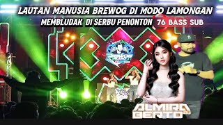 Massive Brewog crowd in Lamongan, luxury performance by DJ Almeira Berto, Modo Lamongan