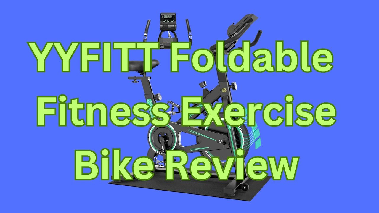 YYFITT Foldable Fitness Exercise Bike Review Uk YouTube
