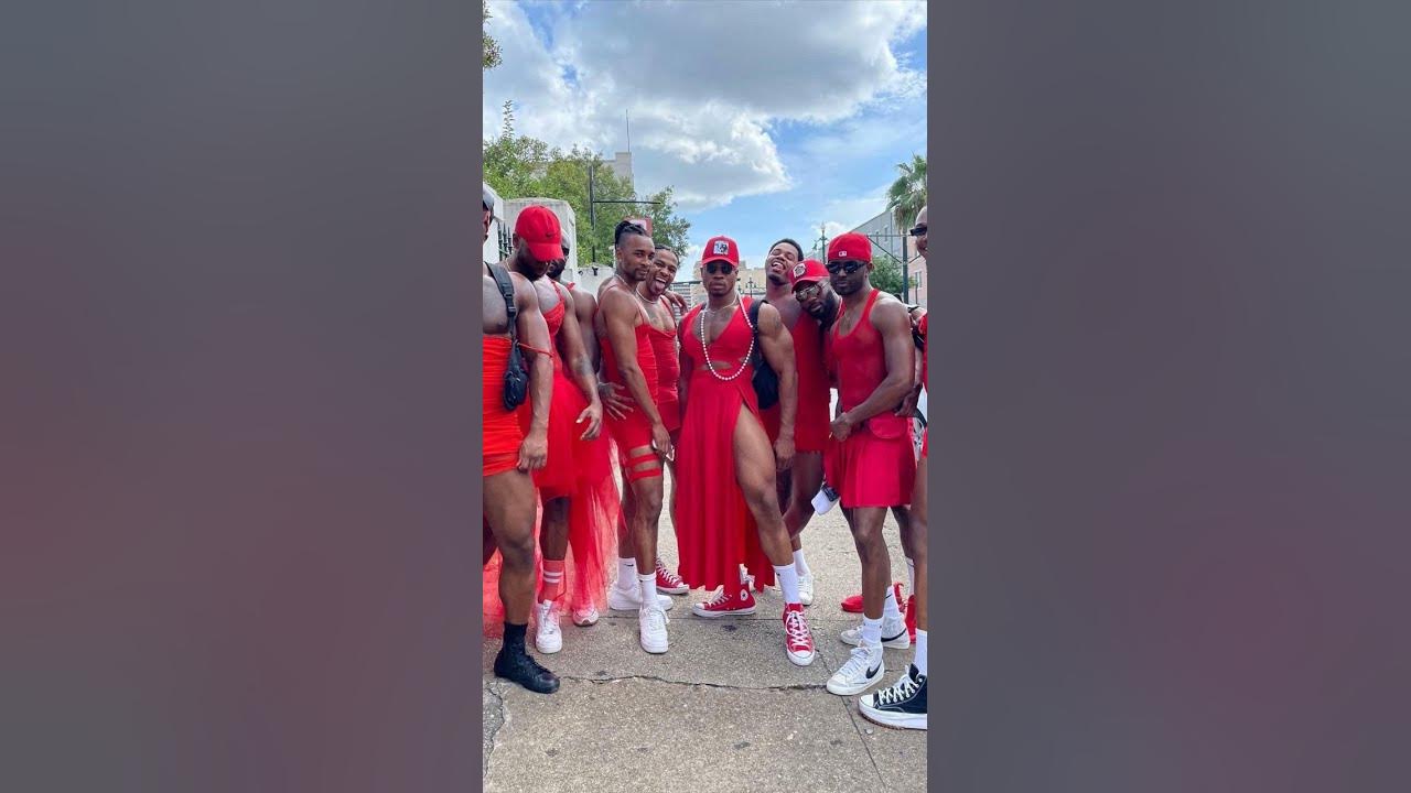 Red Dress Run Was Wild #fashion #history #historyfacts - YouTube