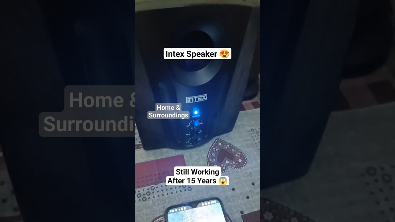 Intex Speaker 😍 Still Working After 15 Years 😱 