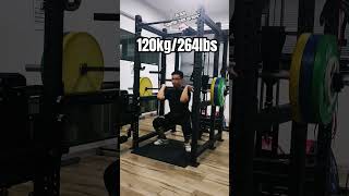 Day72 Road to 600kg Total: FrontSQ with fatigue(Im dog-tired fr) gym powerlifting legday