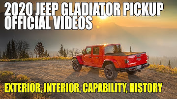 2020 Jeep Gladiator Official Videos - Exterior, Interior, Capability and History