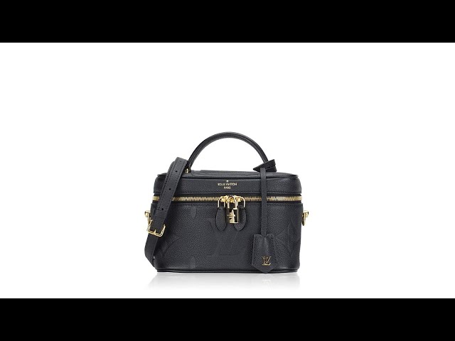 Louis Vuitton Vanity Handbag Monogram Empreinte Giant PM at 1stDibs