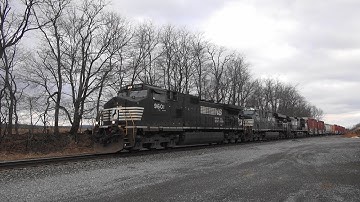 Manifest NS 16T eastbound on the NS Lurgan Branch