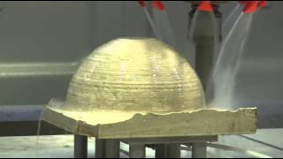 Emmedue - Zenith Variaxis 5 Axis Cnc Bridge Saw Sphere Processing