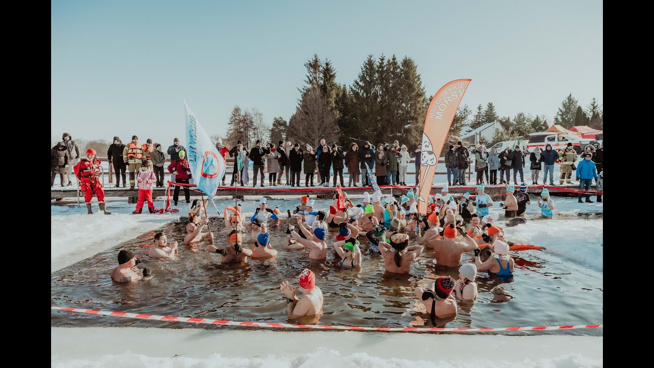 Charytatywny VII Zlot Morsów nad Jeziorem KORSUŃ dla Hospicjum Pomorze Dzieciom