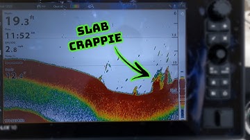 Using 2D SONAR to find CRAPPIE !!