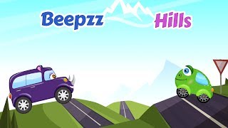 Beepzz Hill Climb | Racing Game for Toddlers #2 (Android Gameplay) | Cute Little Games screenshot 4